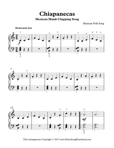 Mexican Hand-Clapping Song - Chiapanecas
