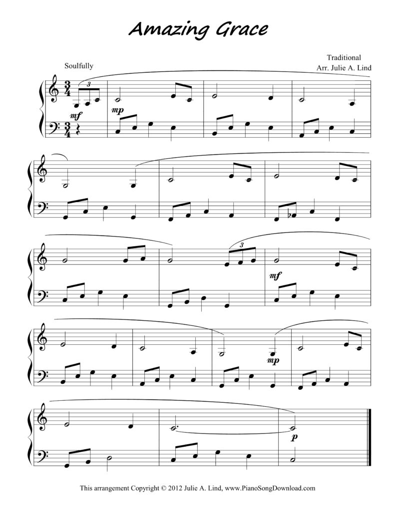 Amazing Grace - Level 3