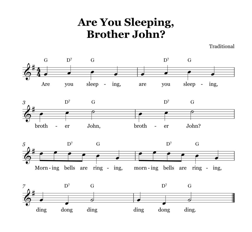 Are You Sleeping Brother John