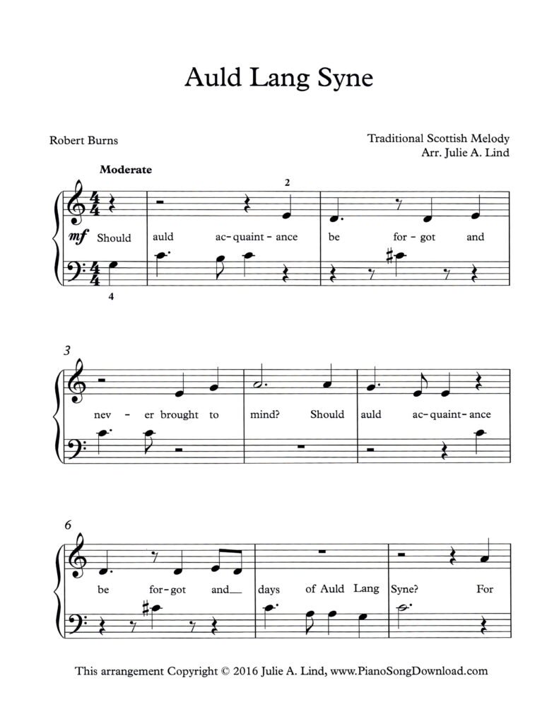 Auld Lang Syne