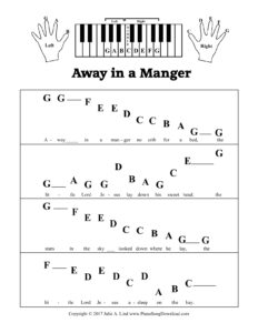 Away in a Manger Pre Staff