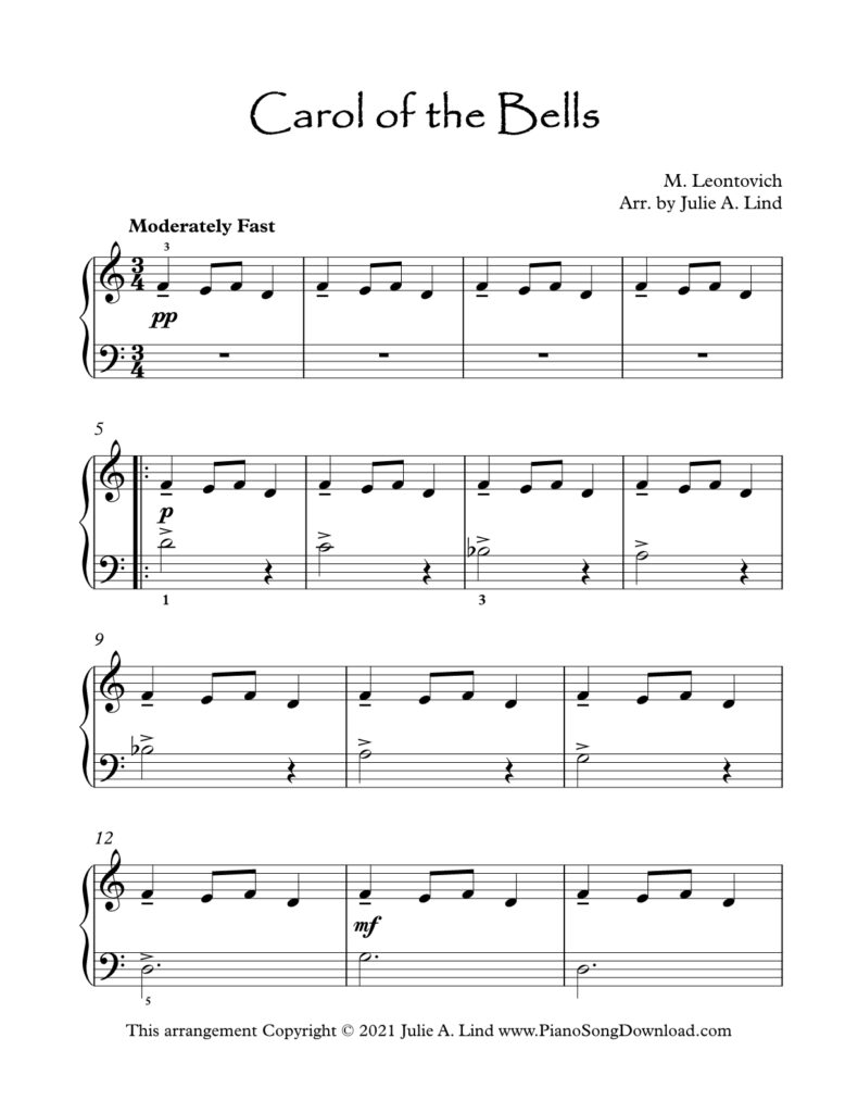 Carol of the Bells - Level 2