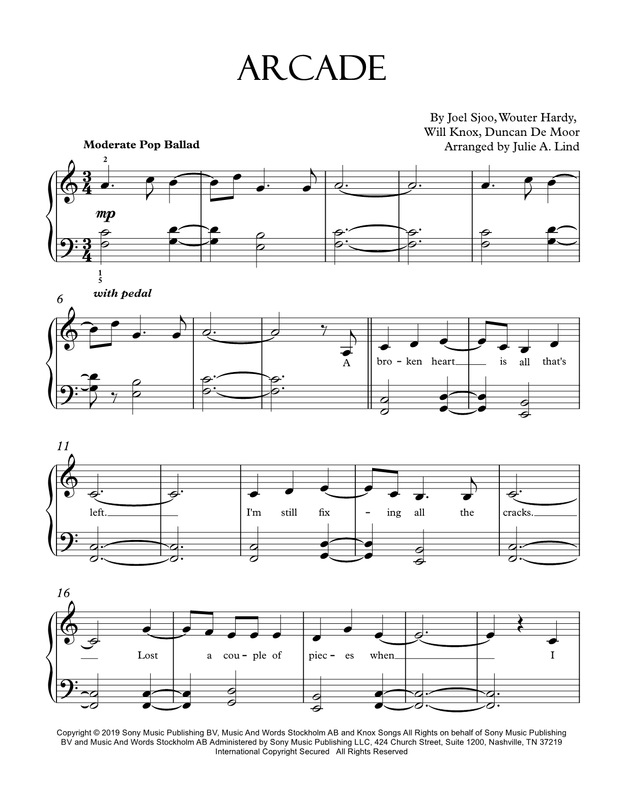 Arcade-Intermediate Piano