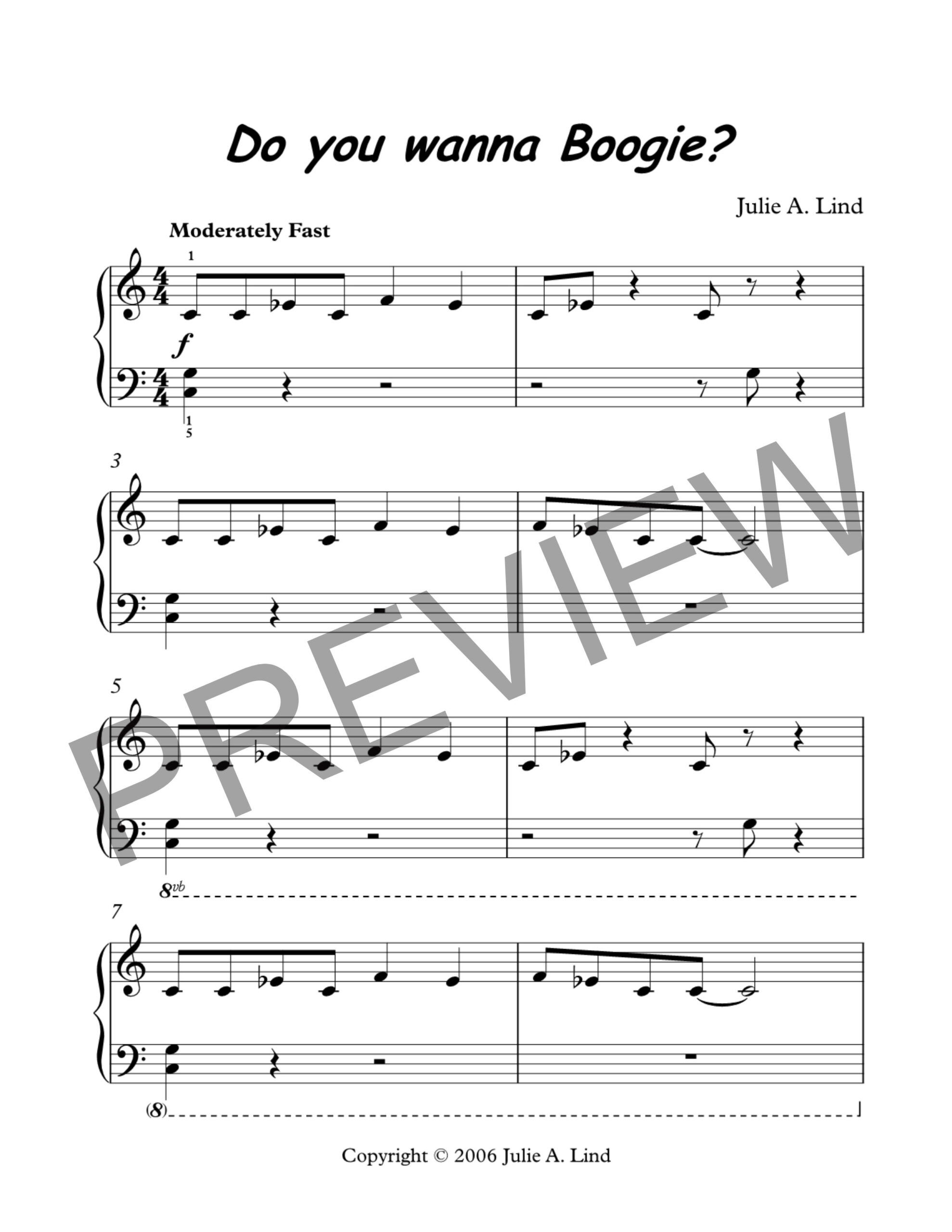 Do You Wanna Boogie by Julie Lind