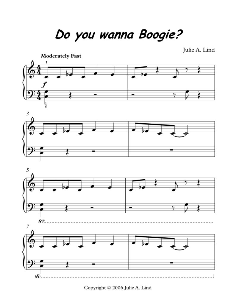 Do You Wanna Boogie by Julie Lind