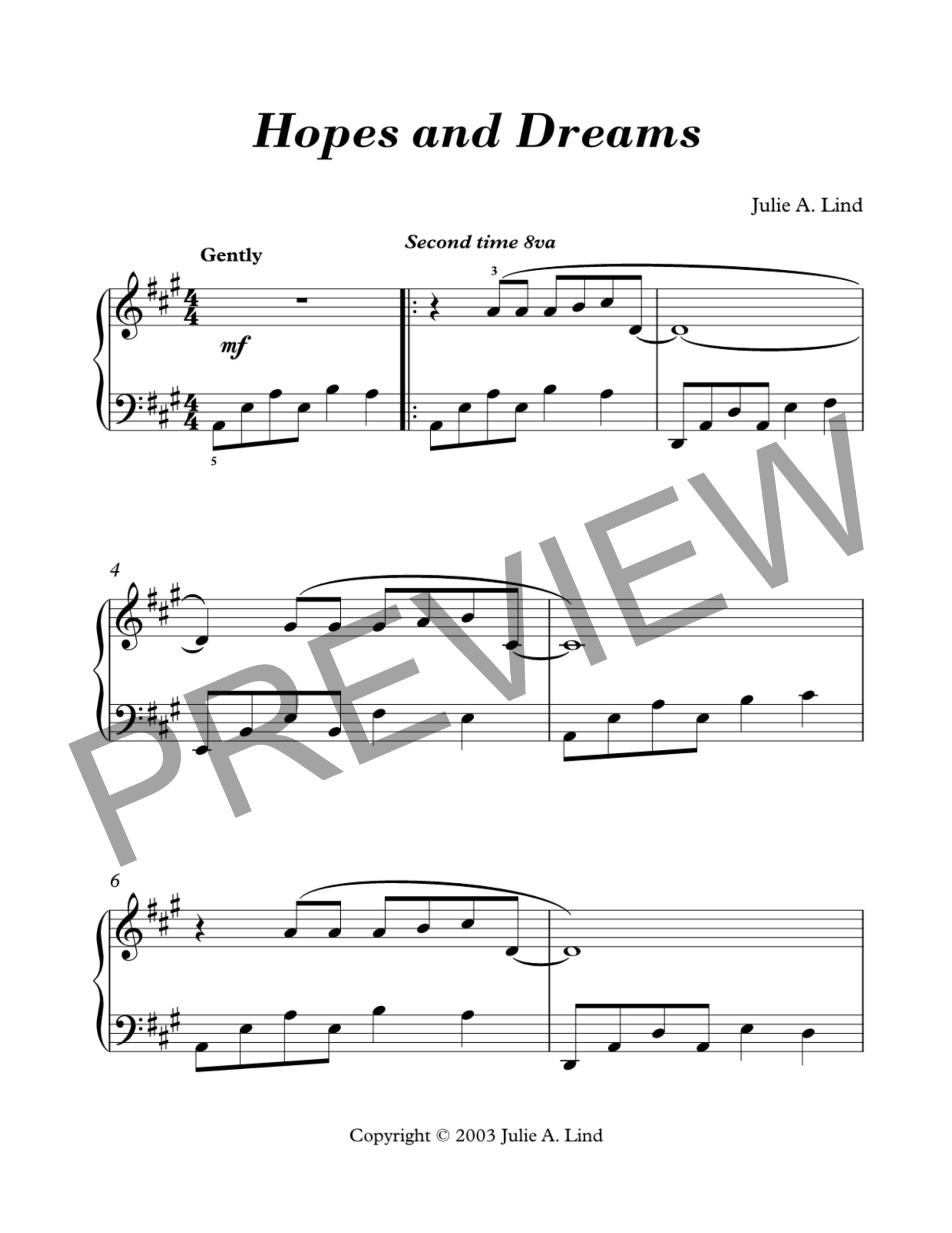 Hopes and Dreams by Julie Lind