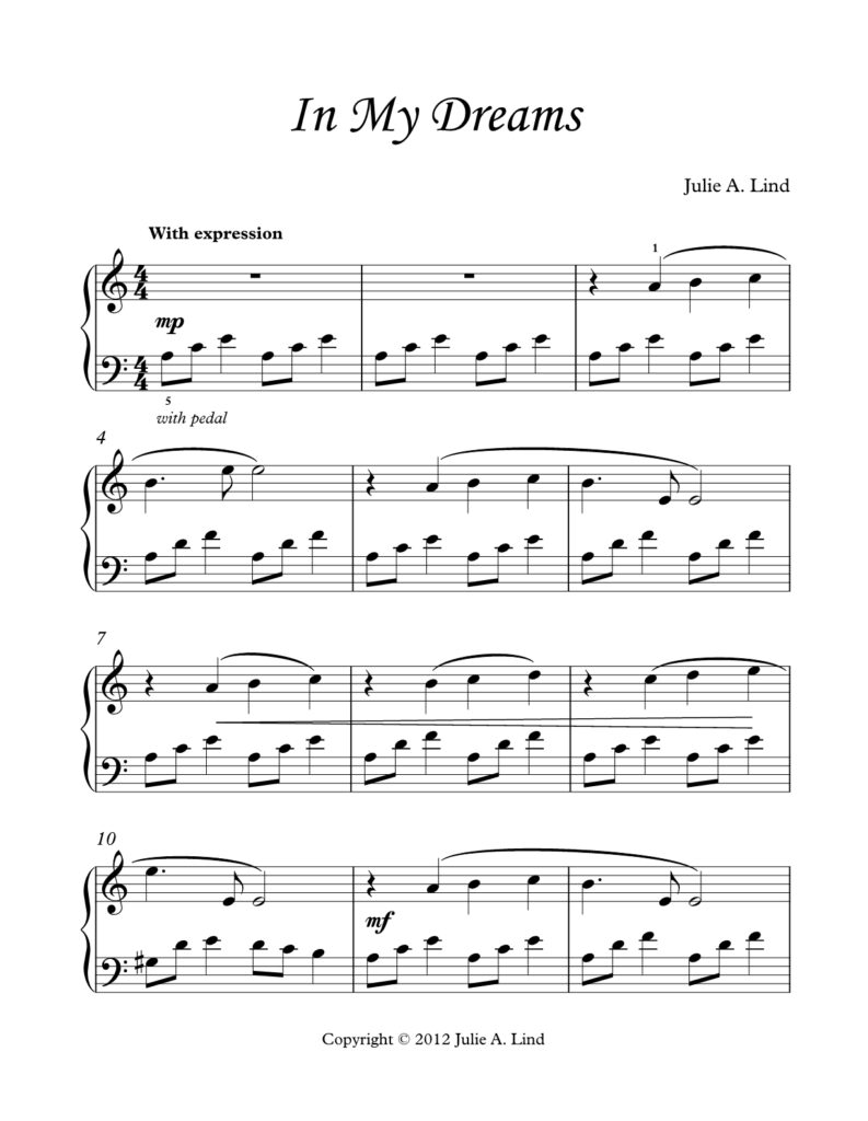 In My Dreams by Julie Lind