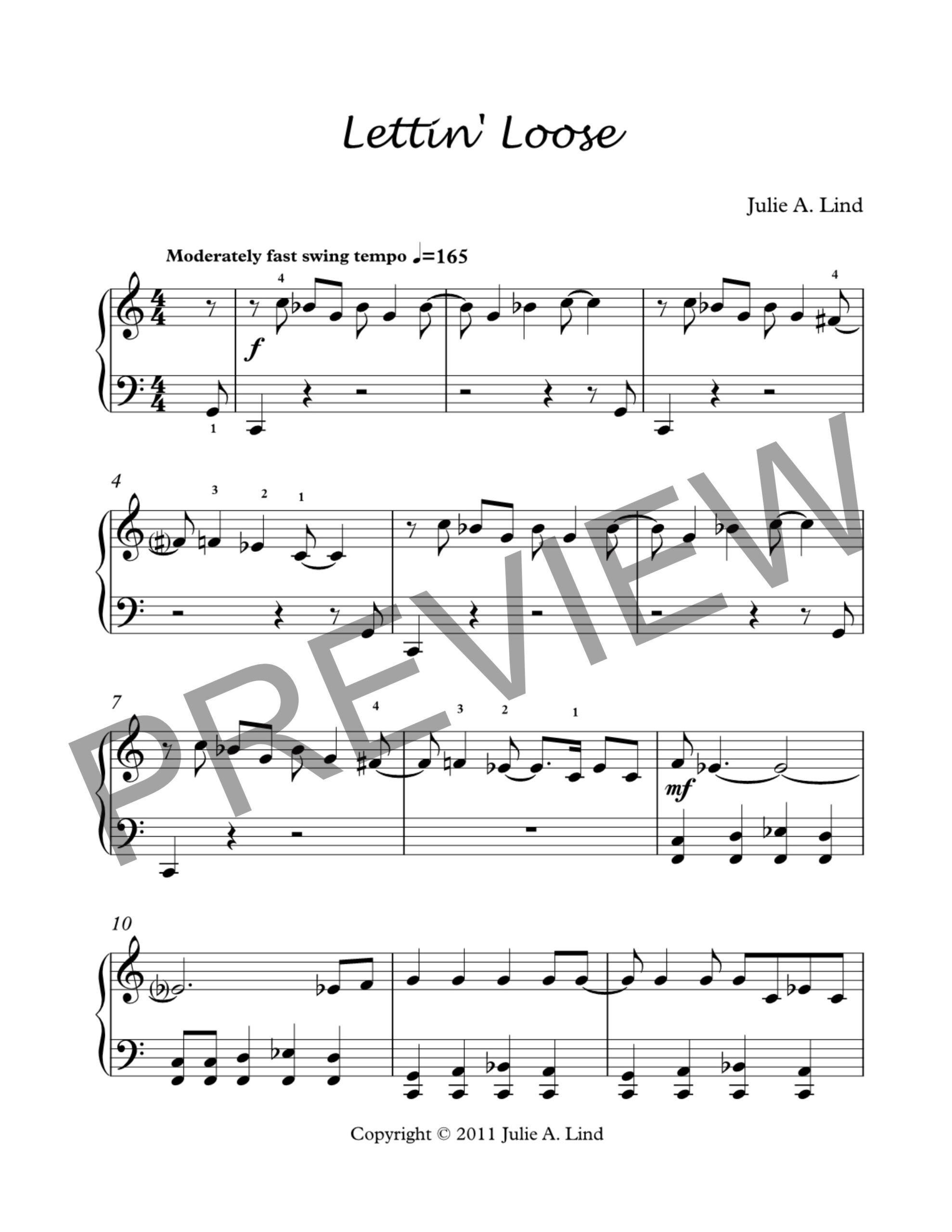 Lettin' Loose by Julie Lind