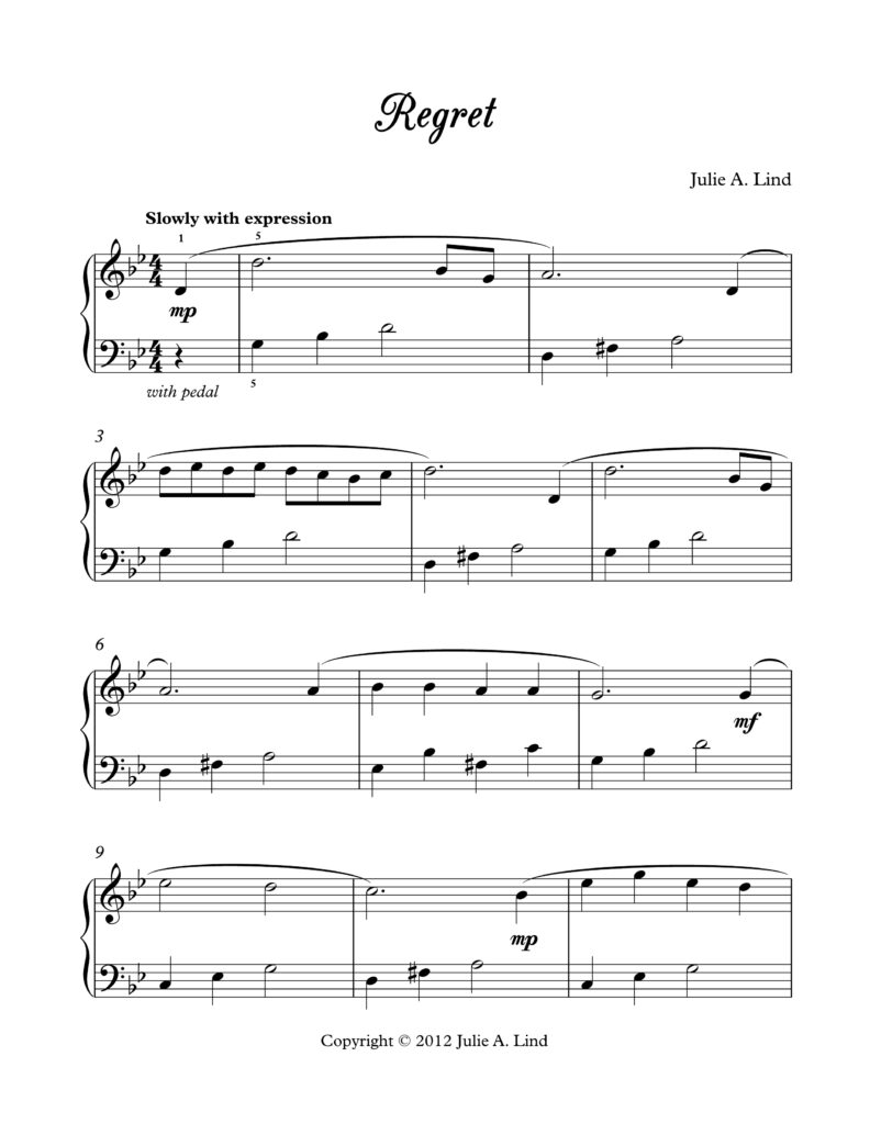 Regret - Julie Lind