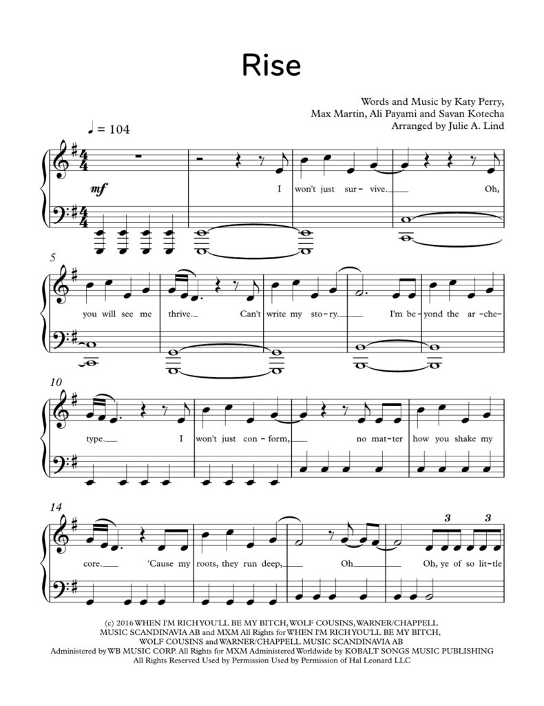 Rise - Katy Perry