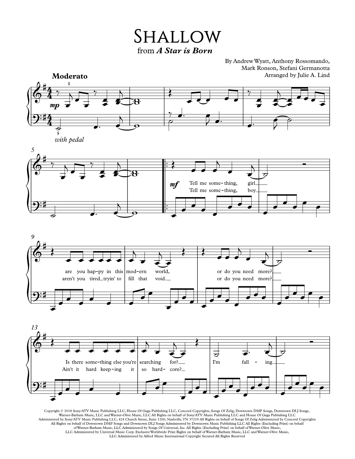 Shallow by Lady Gaga