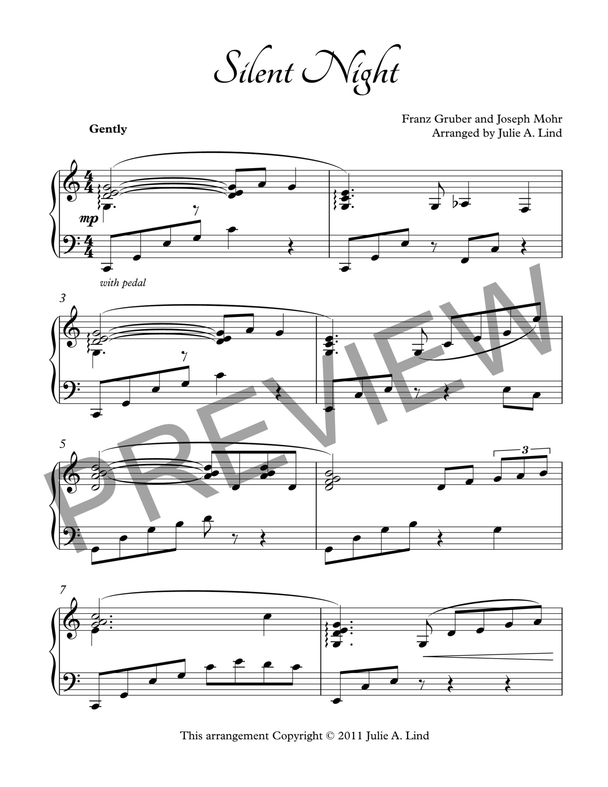 Silent Night by Julie Lind