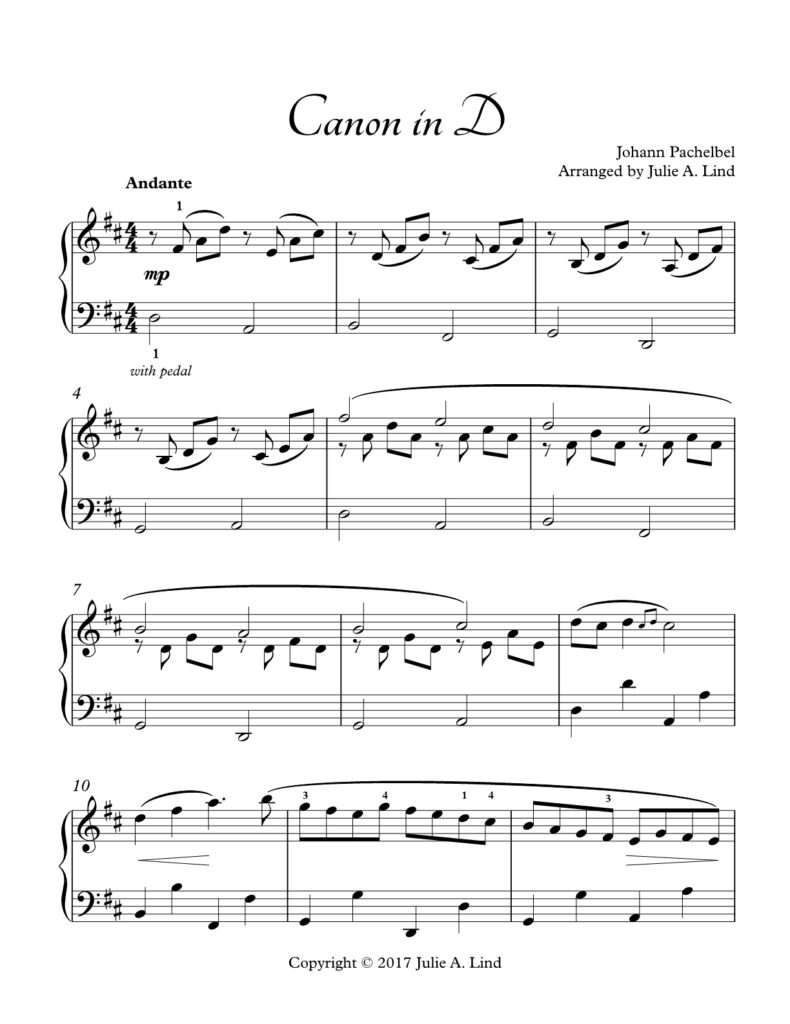 Canon in D