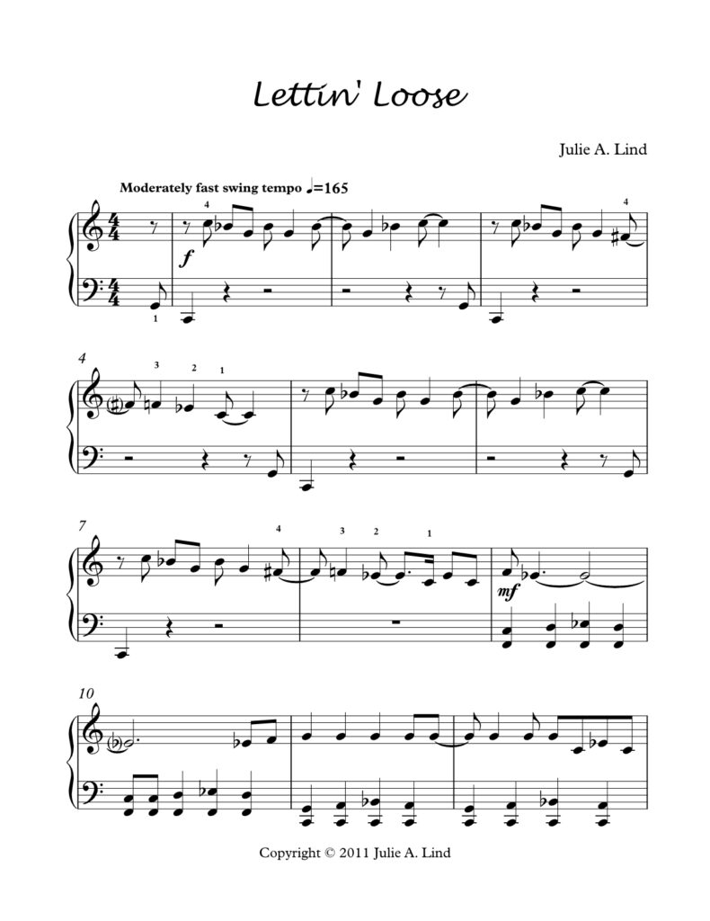Lettin' Loose by Julie Lind
