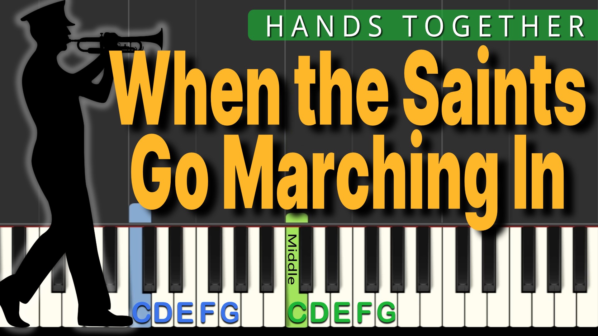 The Saints Go Marching In Piano Tutorial