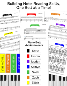 Piano Note Reading Achievement Program