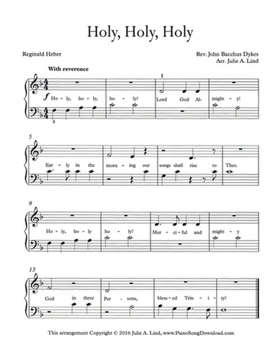 Free Easy Piano Sheet Music With Letters For Beginners 