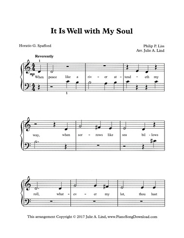It is well with my soul song free download